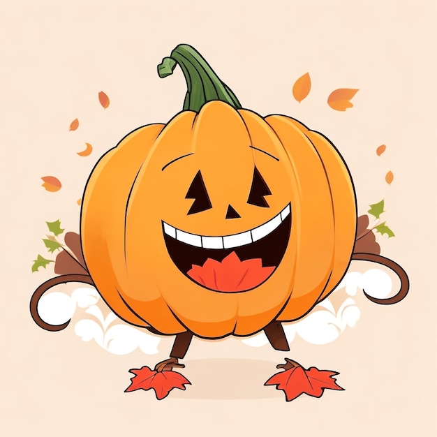 Thanksgiving pumpkin background images collections cute wallpapers ai generated