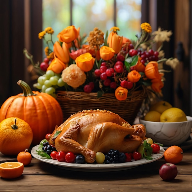 Photo thanksgiving still life