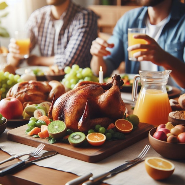 thanksgiving table setting