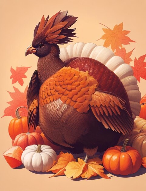 Thanksgiving Turkey illustration