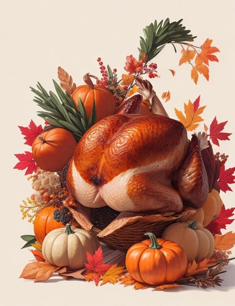 Old fashioned thanksgiving day