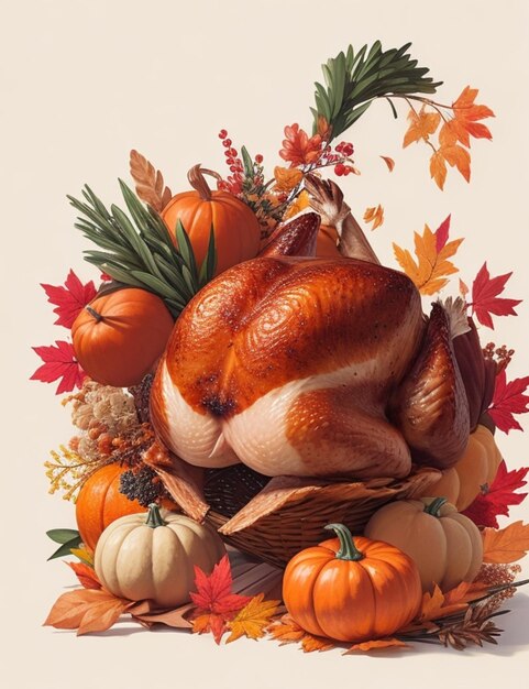 Thanksgiving Turkey illustration