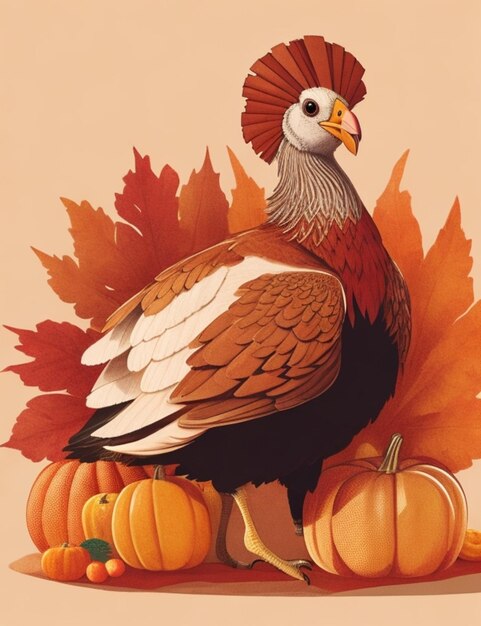 Thanksgiving Turkey illustration