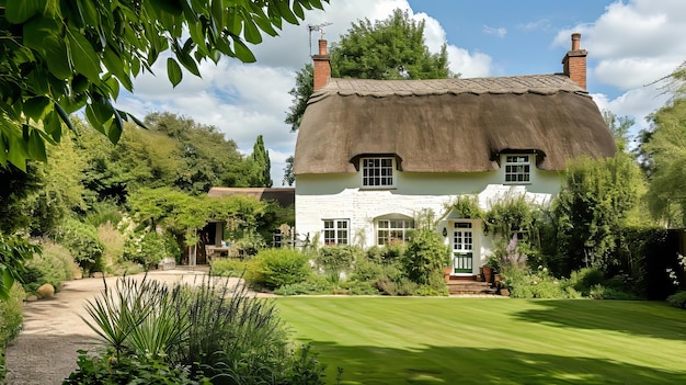 Thatched village home style