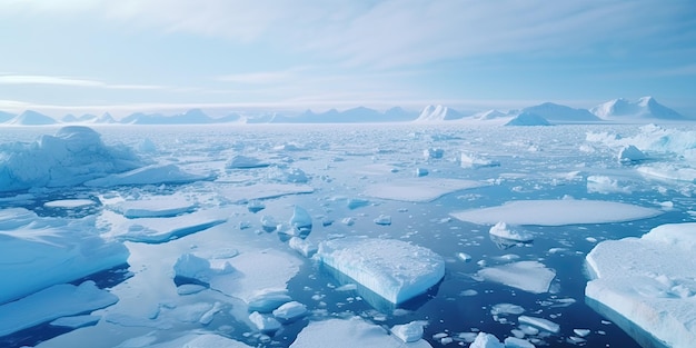 写真 北極の氷が海と出会う 未知の海 気候の境界線 気候変動