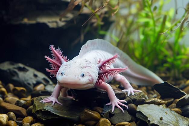 写真 アクソロトルの生息地