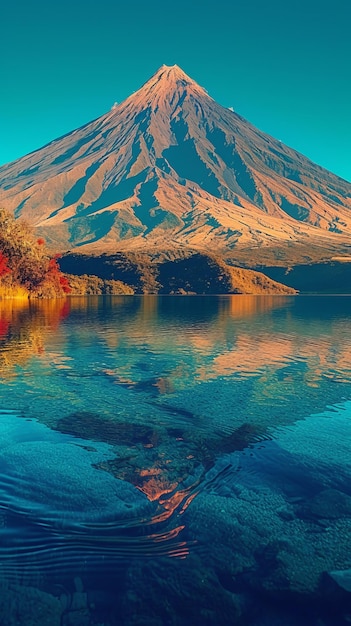 写真 自然 の 美 景色 驚く べき 山 と 湖 の 景色