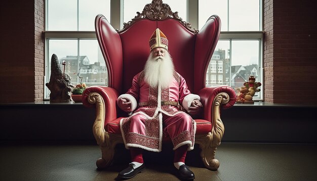 写真 オランダのシンタークラス (sinterklaas)