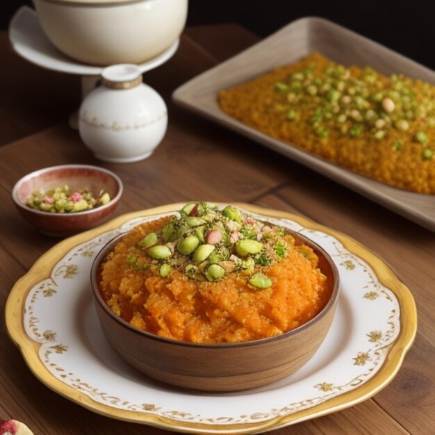 写真 有名なインドのスイーツ ⁇ gajar ka halwa ⁇