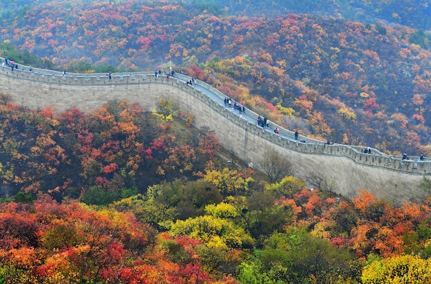 写真 秋の万里の長城