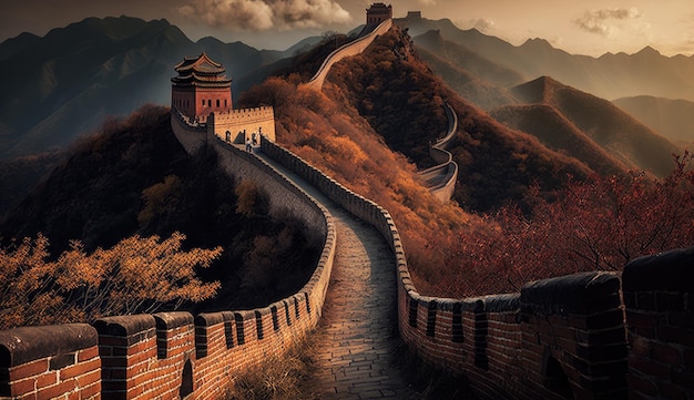 Фото Великая китайская стена