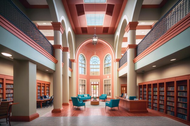 Фото Библиотека в университете нового орлеана