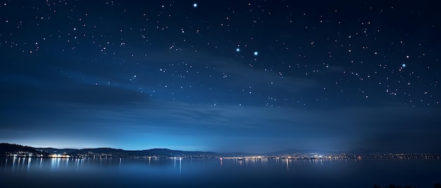 写真 星空のある夜空