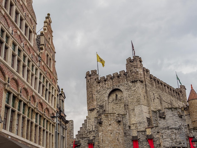 사진 겐트 (gent) 의 오래된 도시