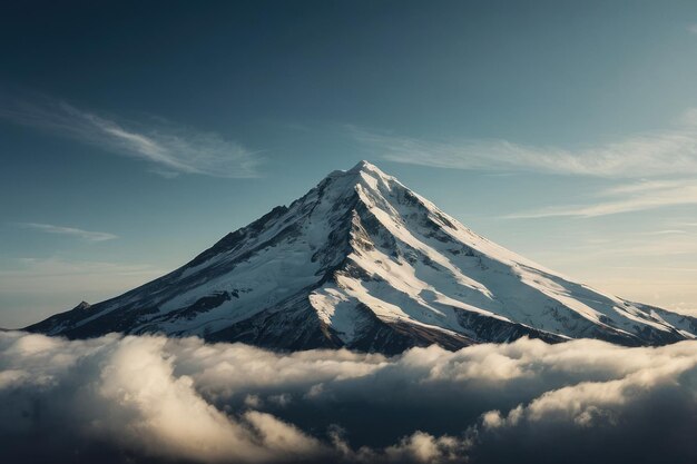 写真 山の静かな自然の美しさ