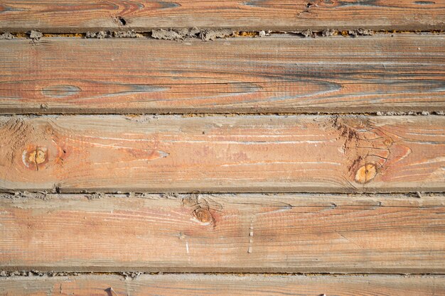 Поверхность деревянной стены окрашена в коричневый цвет. старый текстуру дерева.