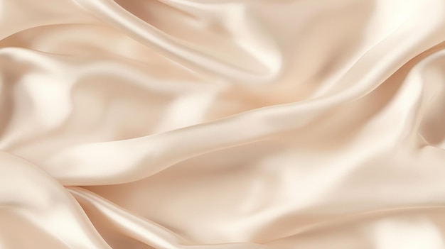 the_texture_of_the_satin_fabric_of_beige_color
