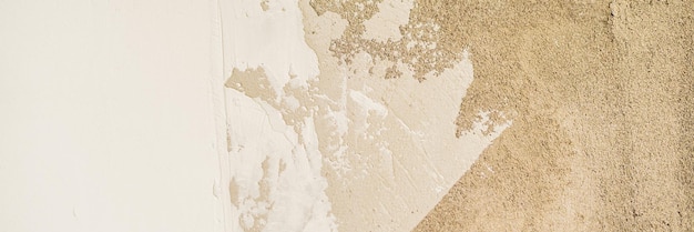 벽 시멘트 석고 퍼티 배너 긴 형식의 질감
