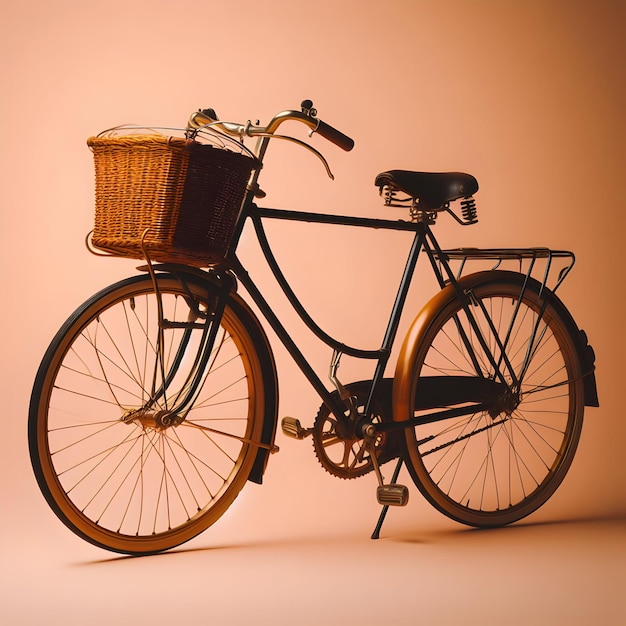 Фото Старый велосипед.