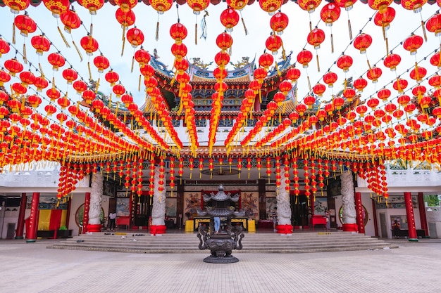 Thean Hou Tempel gelegen in Kuala Lumpur Maleisië