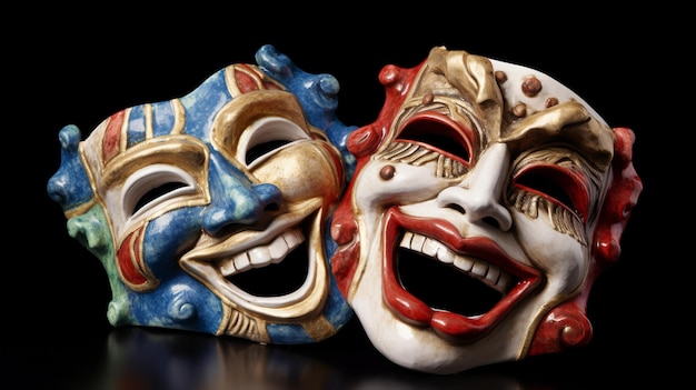 Foto theater maskers