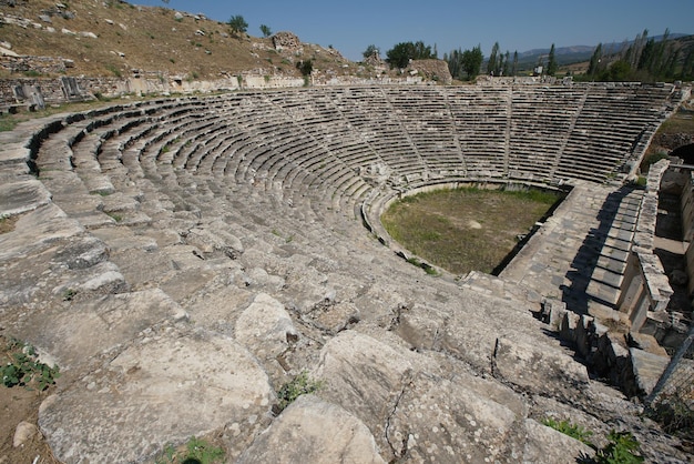 Theater van de oude stad Aphrodisias in Aydin Turkiye