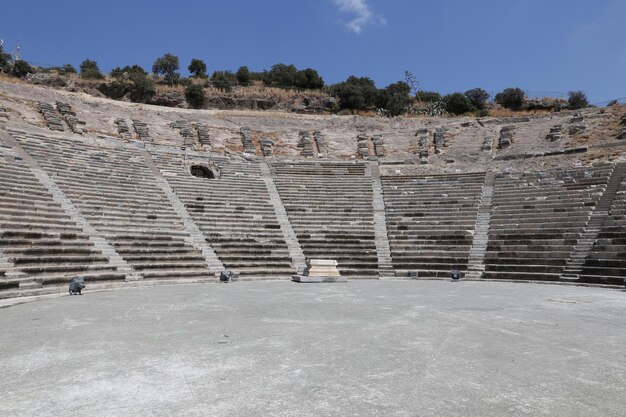Theater van Halicarnassus in Bodrum, Turkije
