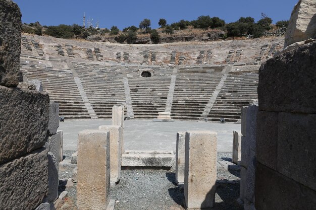 Theater van Halicarnassus in Bodrum, Turkije