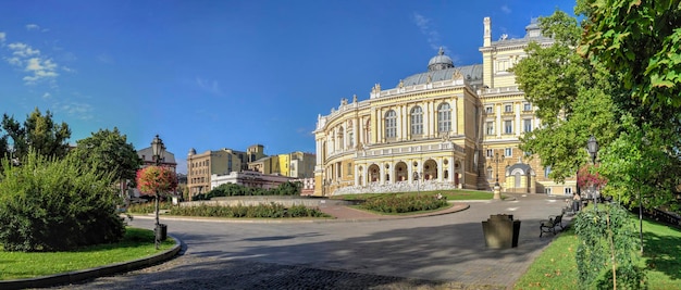 Theaterplein in Odessa, Oekraïne