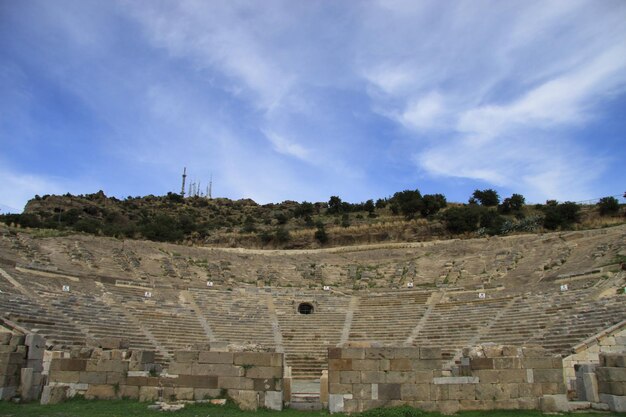 Theatre of Halicarnassus in Bodrum Turkey