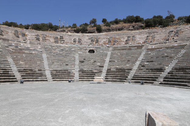 Theatre of Halicarnassus in Bodrum Turkey