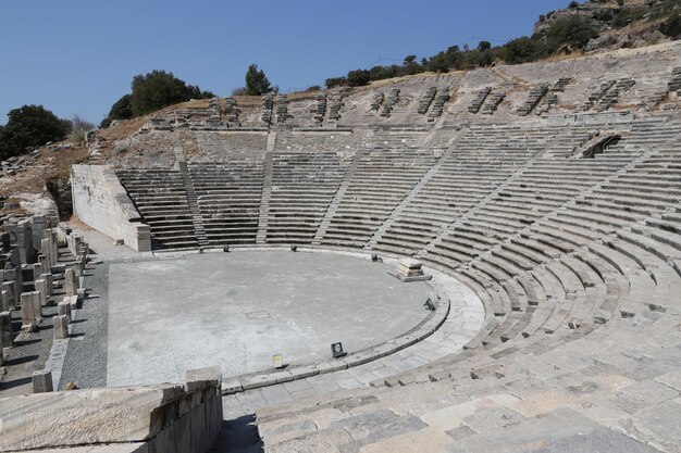 Theatre of Halicarnassus in Bodrum Turkey