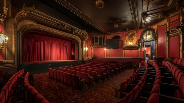 The theatre at the royal opera house