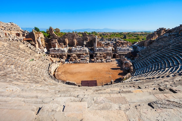 Древний город Сиде Театр Турция