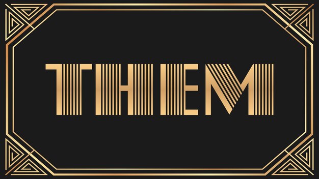 Photo them jazz gold text