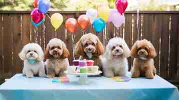 Photo theme ideas for a dog39s birthday party