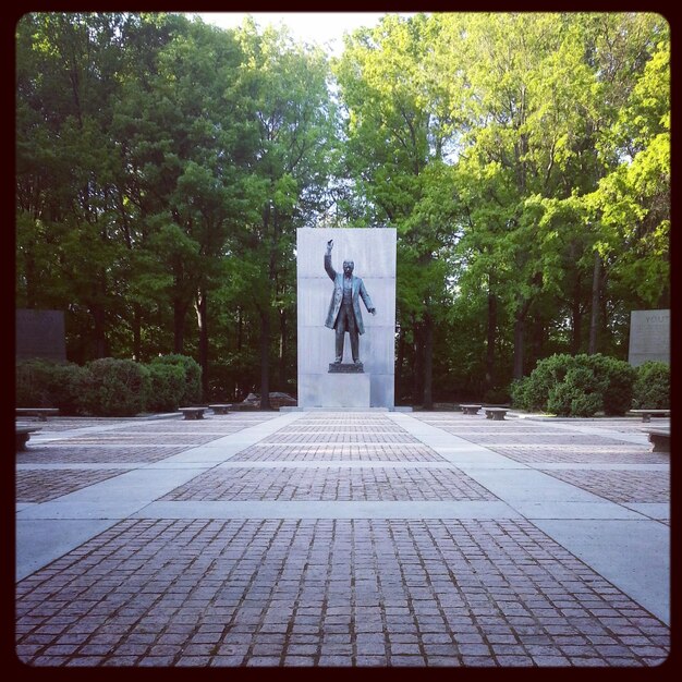 Theodore roosevelt statue