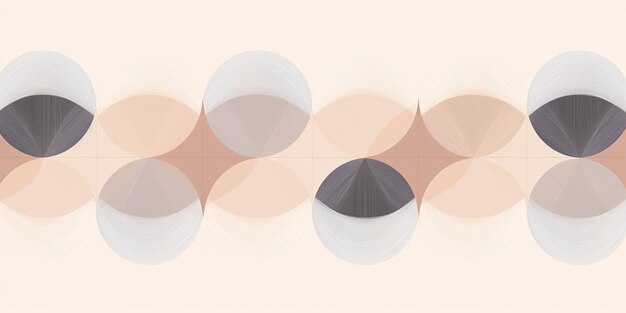 there are many circles of different colors on a white surface generativ ai