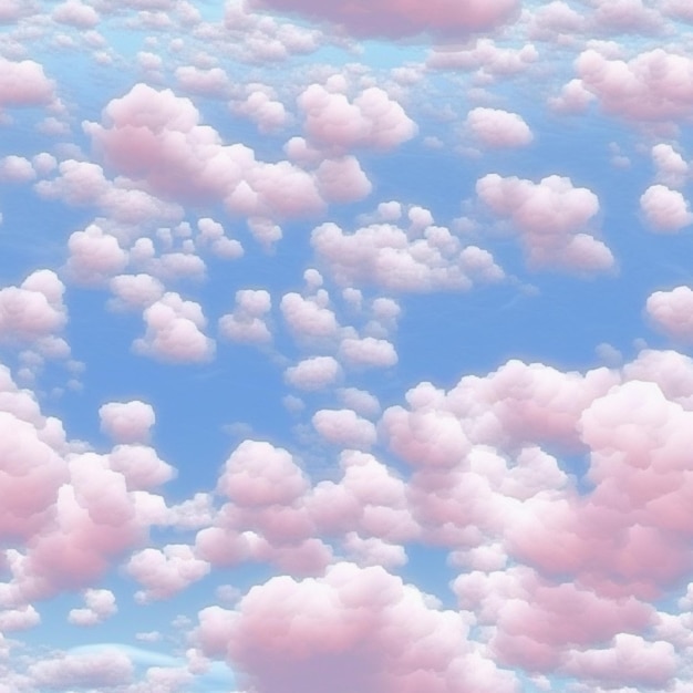 There are many clouds that are in the sky together generative ai