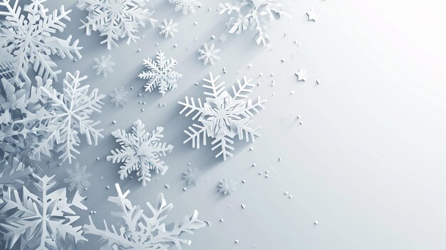 there are many snowflakes that are on the wall together generativ ai