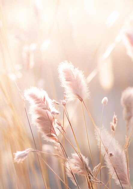 写真 白い花がたくさんあって 草の花がたくさんある