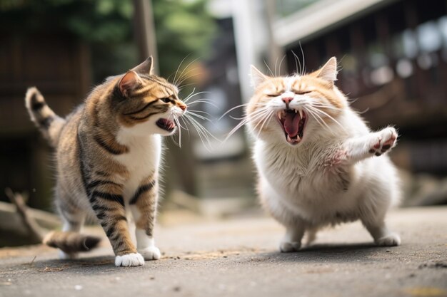 Angry Cat - Street Fighting Cats