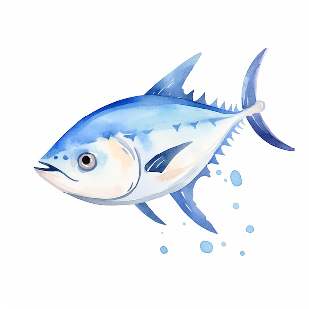 白い顔と黒い尾を持つ青い魚がいます - ガジェット通信 GetNews