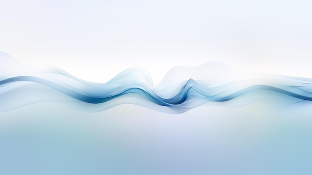 there is a blue wave of water that is in the air generative ai