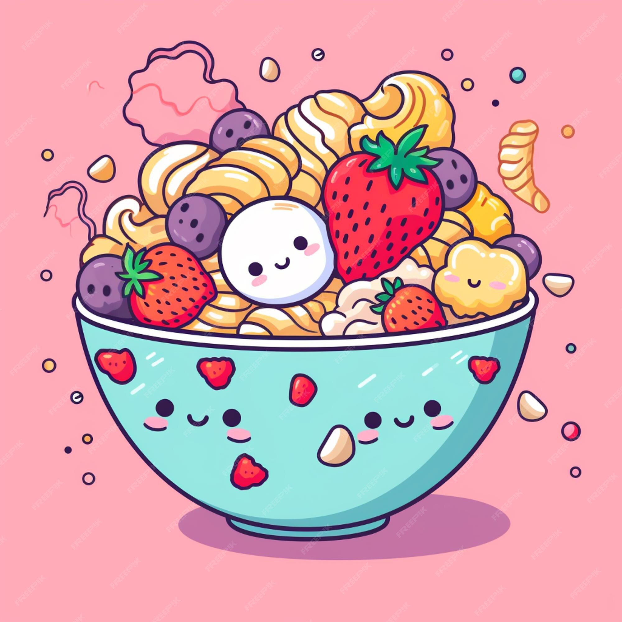 Premium AI Image There Is A Bowl Of Fruit With A Smiley Face In It premium-ai-image-there-is-a-bowl-of-fruit-with-a-smiley-face-in-it