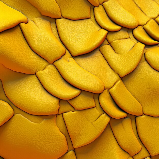 There is a close up of a banana pattern on a wall generative ai