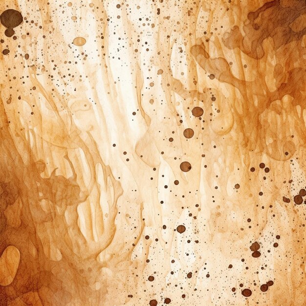 there is a close up of a coffee stain on a piece of paper generative ai