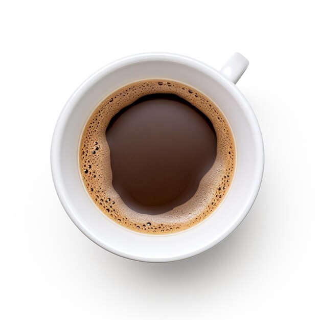 there is a cup of coffee with a brown substance in it generative ai