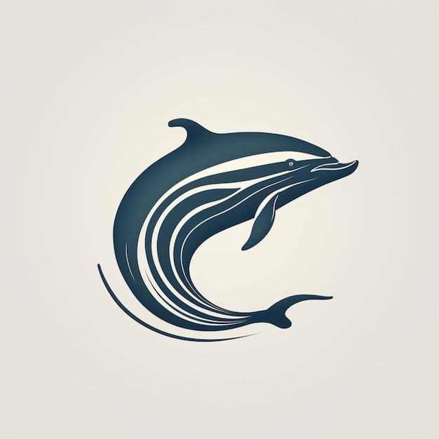 there is a dolphin that is jumping out of the water generative ai