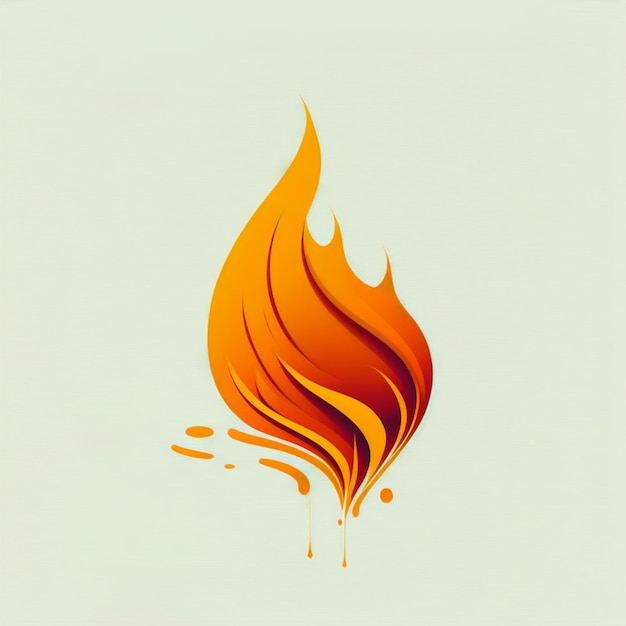 There is a fire that is burning on the wall generative ai